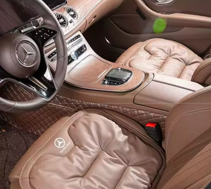 Soporte lumbar ergonómico para asiento de coche, proporciona confort y alivio en viajes largos y oficina.