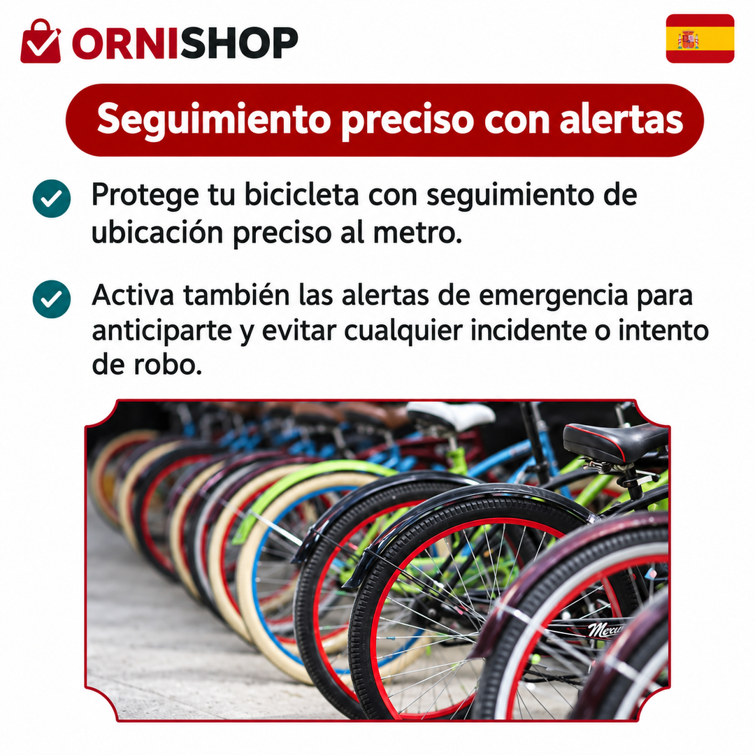 Localizador GPS antirrobo para moto, bicicleta, coche. Dispositivo de seguridad impermeable sin cuotas mensuales.
