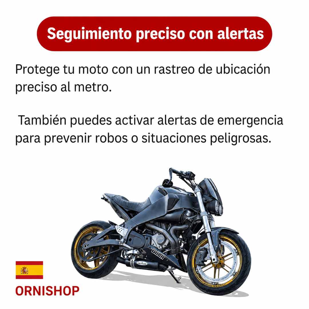 Dispositivo GPS para bicicletas y coches, tracker universal con protección antirrobo.