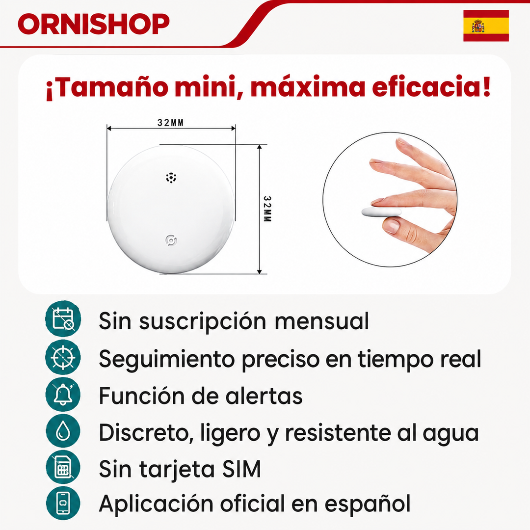 Localizador GPS IP67 resistente al agua para perros y gatos. Seguridad de tu mascota garantizada.