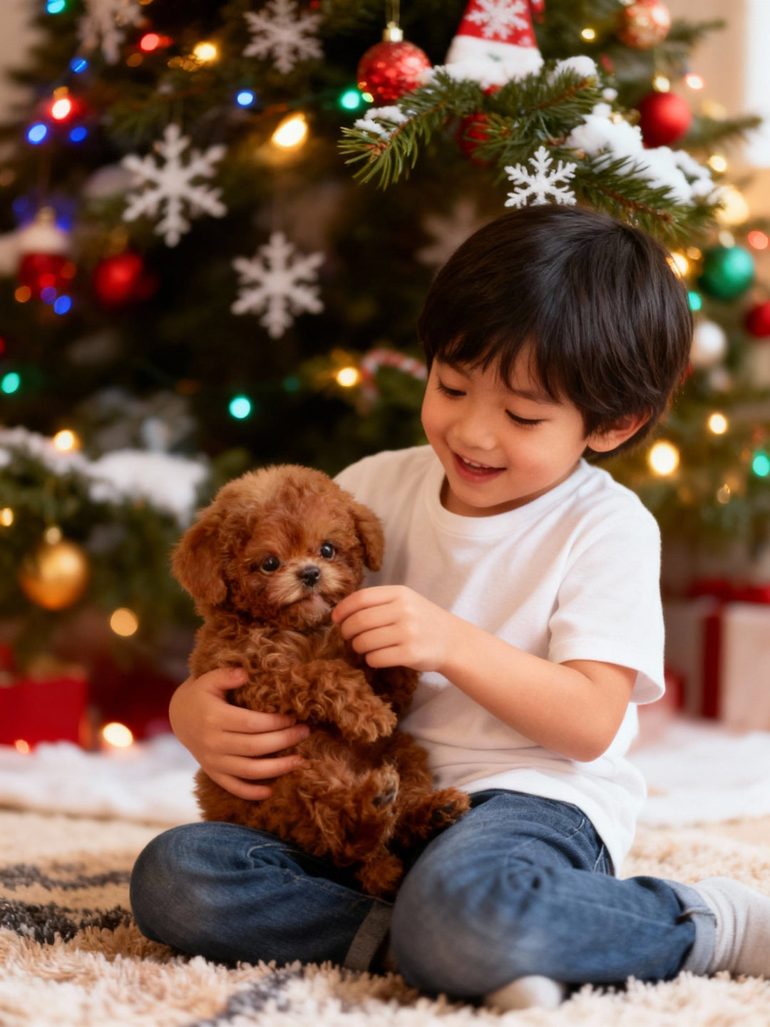 Juguete de perrito robótico animado con sonidos, ideal como regalo y mascota electrónica infantil.