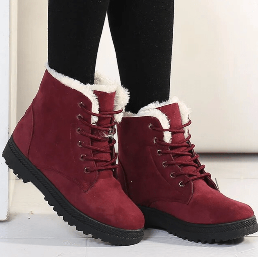 Botines de invierno para mujer WinterPlus. Calzado femenino elegante que brinda confort y soporte ortopédico.