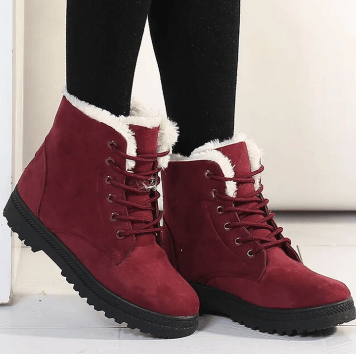 Botines de invierno para mujer WinterPlus. Calzado femenino elegante que brinda confort y soporte ortopédico.