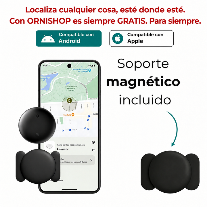 Rastreador GPS antirrobo instalado en coche. Localizador de vehículos sin cuotas para seguridad total.