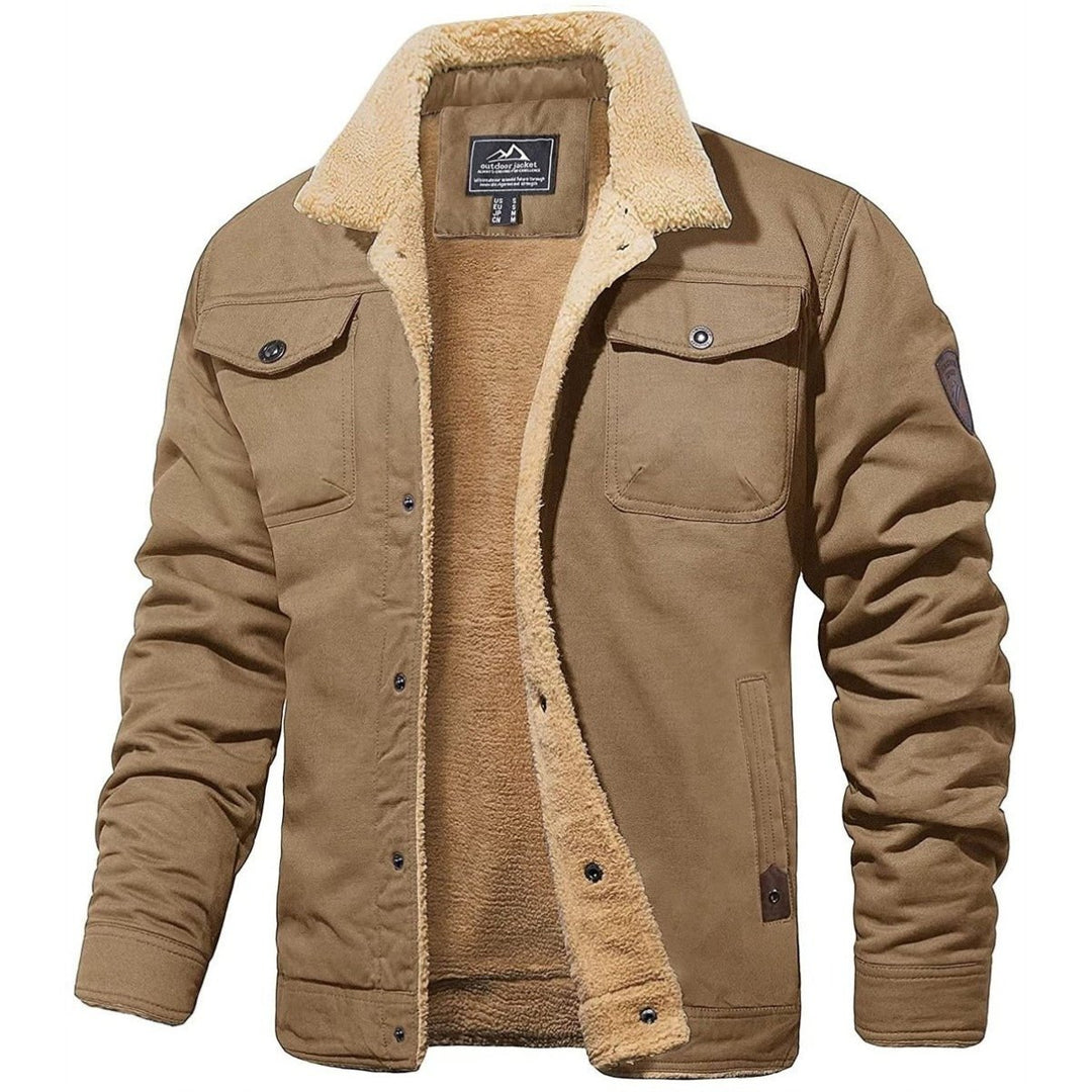 Chaqueta bomber para hombre, cortavientos y térmica, con estilo urbano para invierno. Calidez superior.
