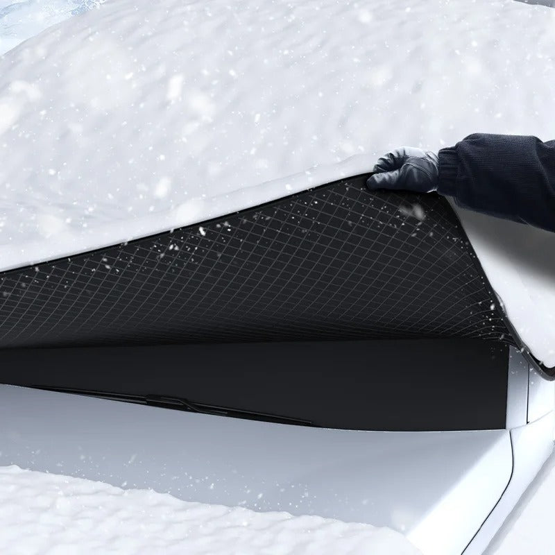 Cubierta protectora de parabrisas magnética para coche, resistente a nieve, hielo y rayos UV.