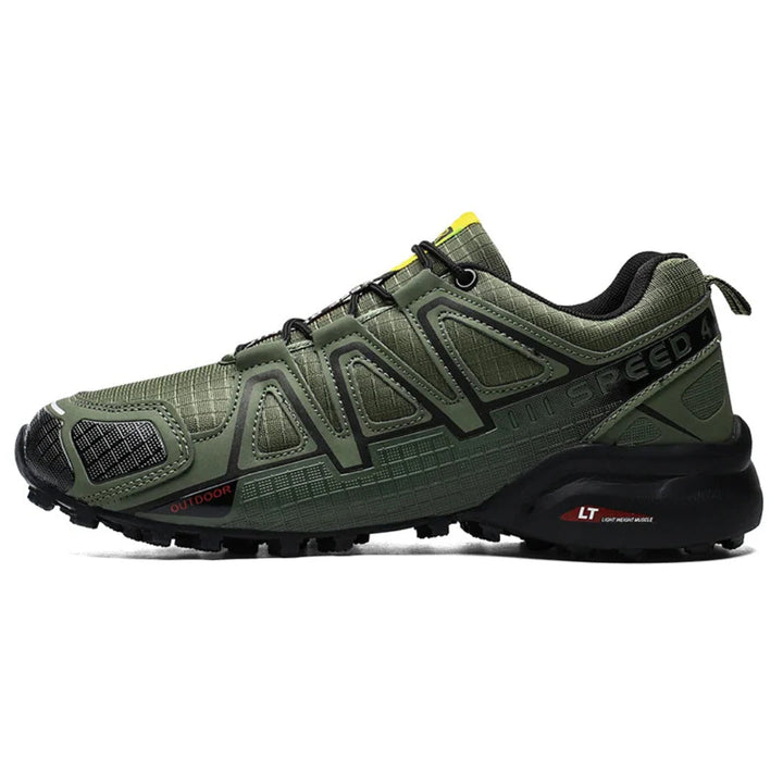 Speedcross IV: zapatillas unisex para trail, confort y ventilación en montaña.