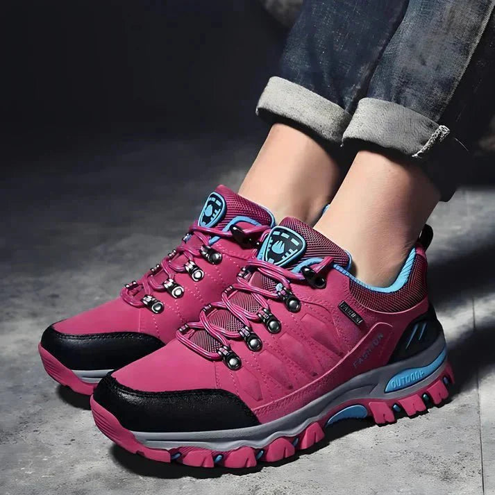 Botas de senderismo de mujer, duraderas y de confort superior, para aventuras al aire libre y deporte.