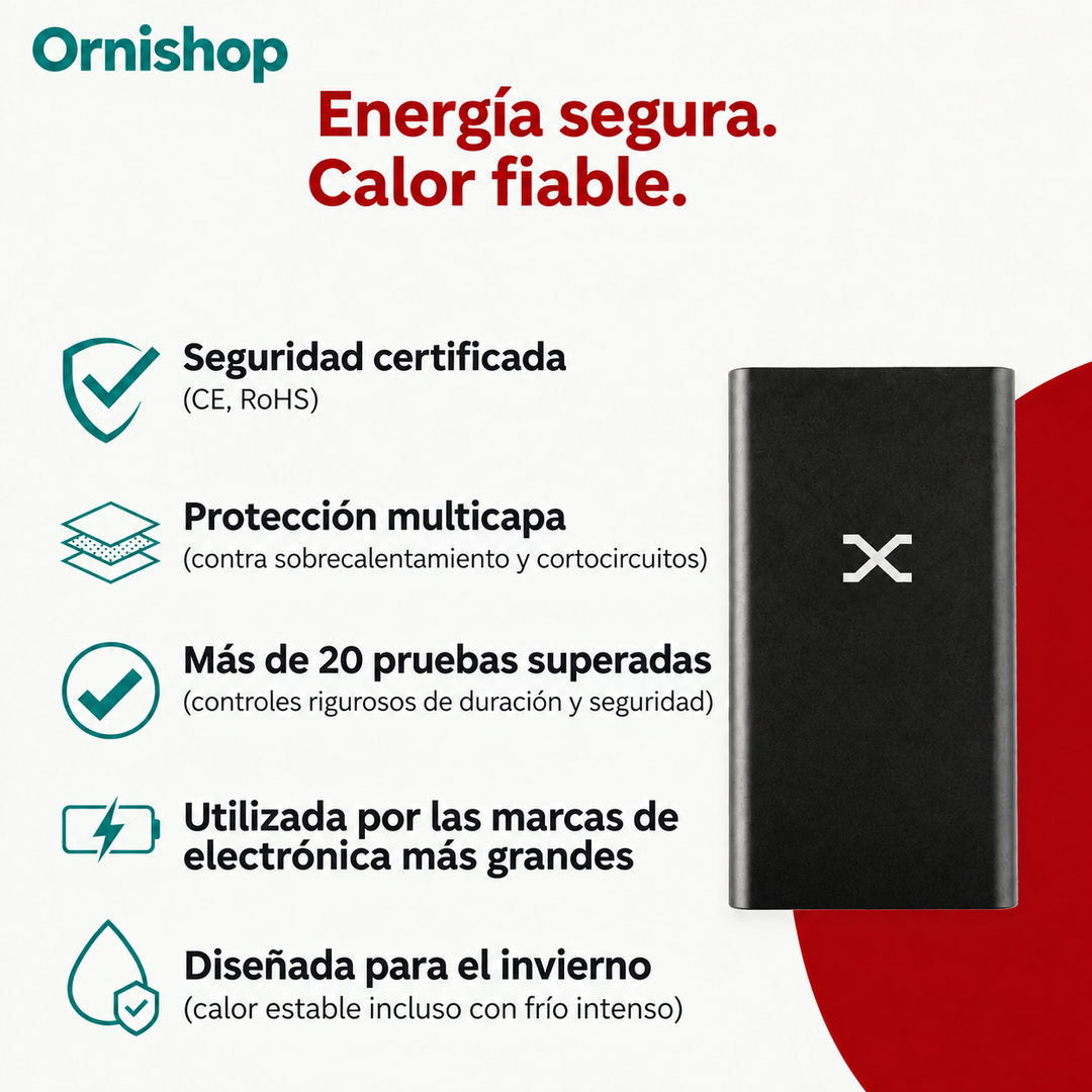 Chaqueta para hombre calefactable, vestimenta invernal con tecnología de calor instantáneo para máximo confort.