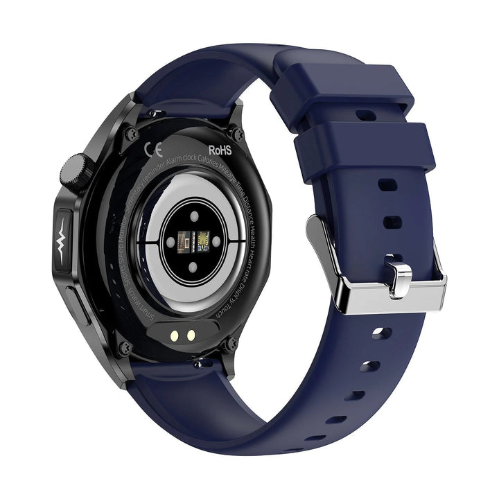 Smartwatch conectado para deporte y salud. Incluye monitor cardíaco, detector de caídas y botón SOS.