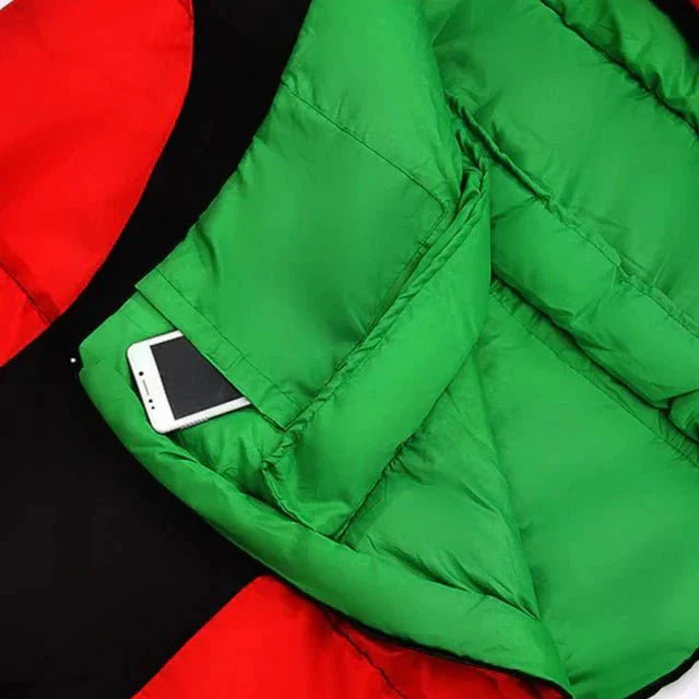Saco de dormir momia unisex, protección extrema para invierno a -15°C. Confort en camping y montaña.