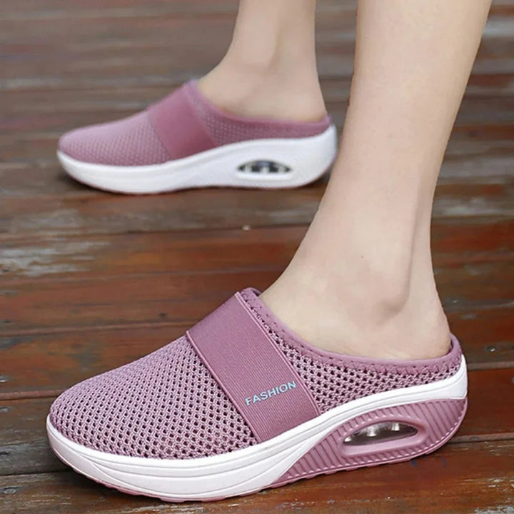 Zapatillas ortopédicas OrthoAir para caminar. Amortiguación que alivia el dolor de pies y talones.