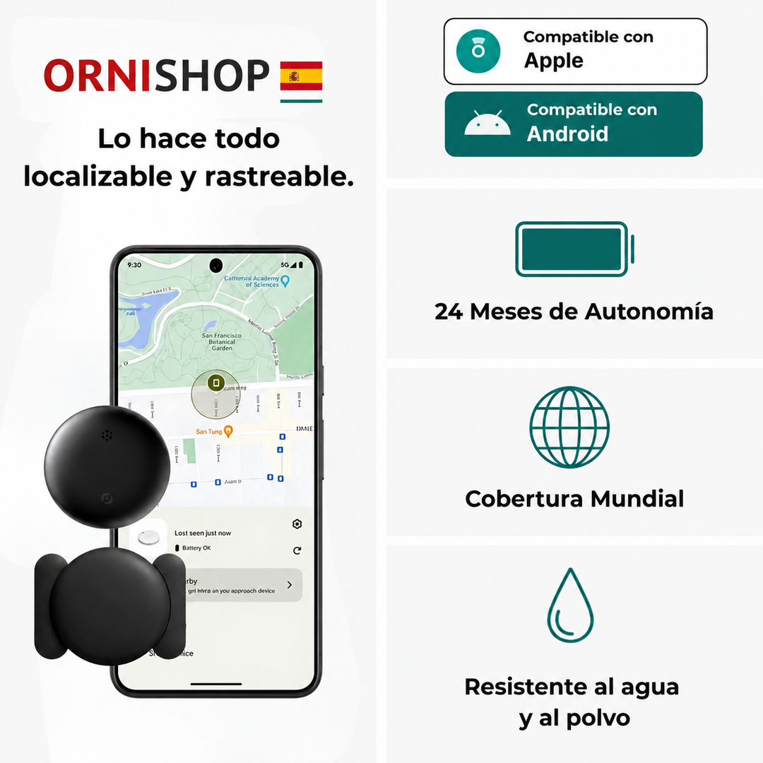 Rastreador GPS para coche. Localizador antirrobo sin cuotas mensuales, seguridad avanzada para vehículos.
