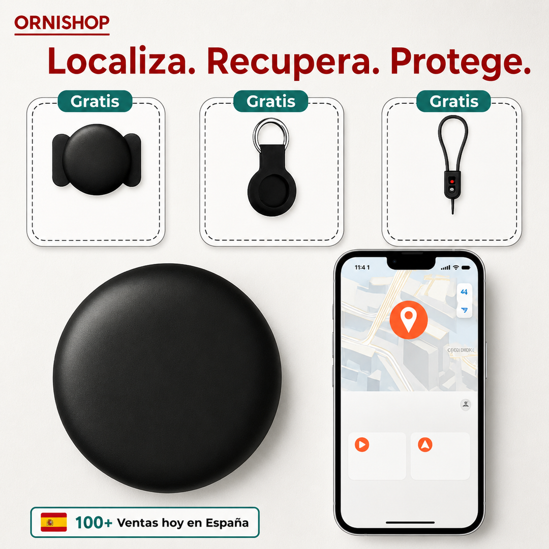 Tracker GPS antirrobo universal IP67. Localizador para coche, moto, bicicleta.
