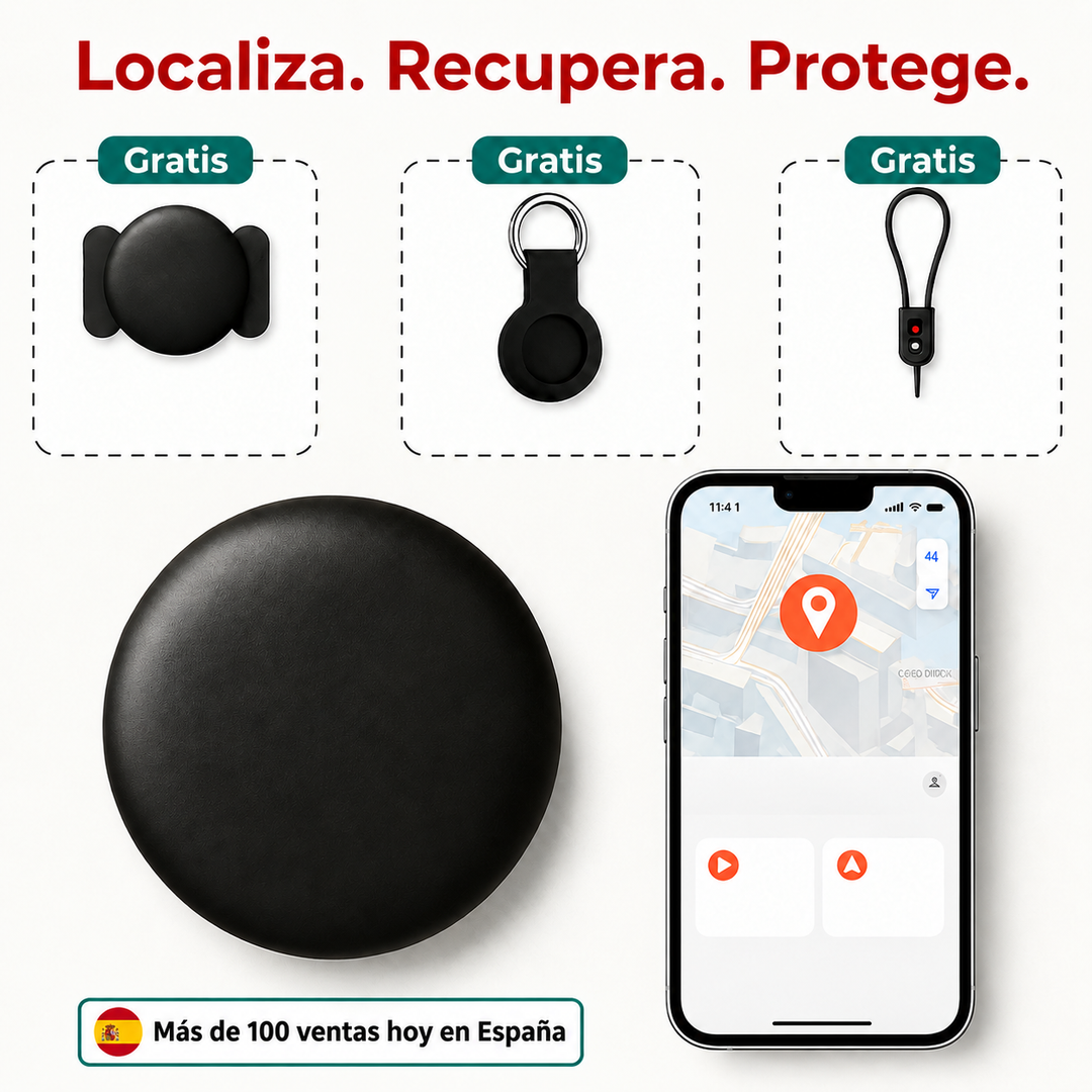 Rastreador GPS antirrobo para moto. Localizador de seguridad sin cuotas, protección contra robos de vehículos.