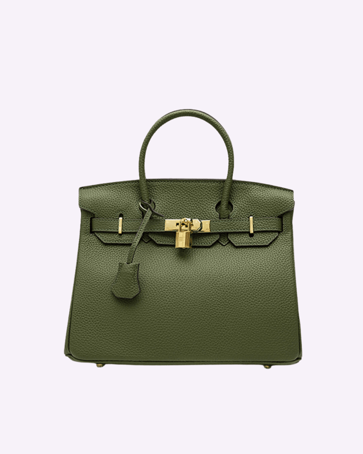 Bolso de mano de mujer en piel premium con organizador interno, facilita el acceso a tus pertenencias.