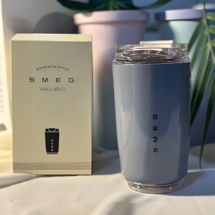 Taza térmica de acero inoxidable 500ml. Bebidas frías y calientes por horas. Ecológica y reutilizable.