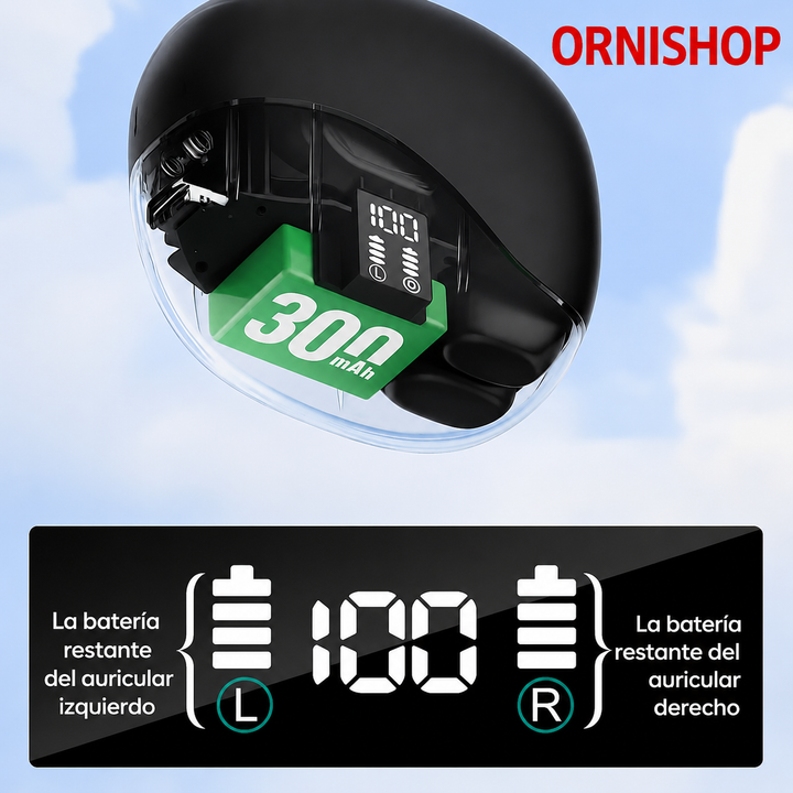 Ideal para viajes internacionales: auriculares traductores portátiles para 144 idiomas en tiempo real.