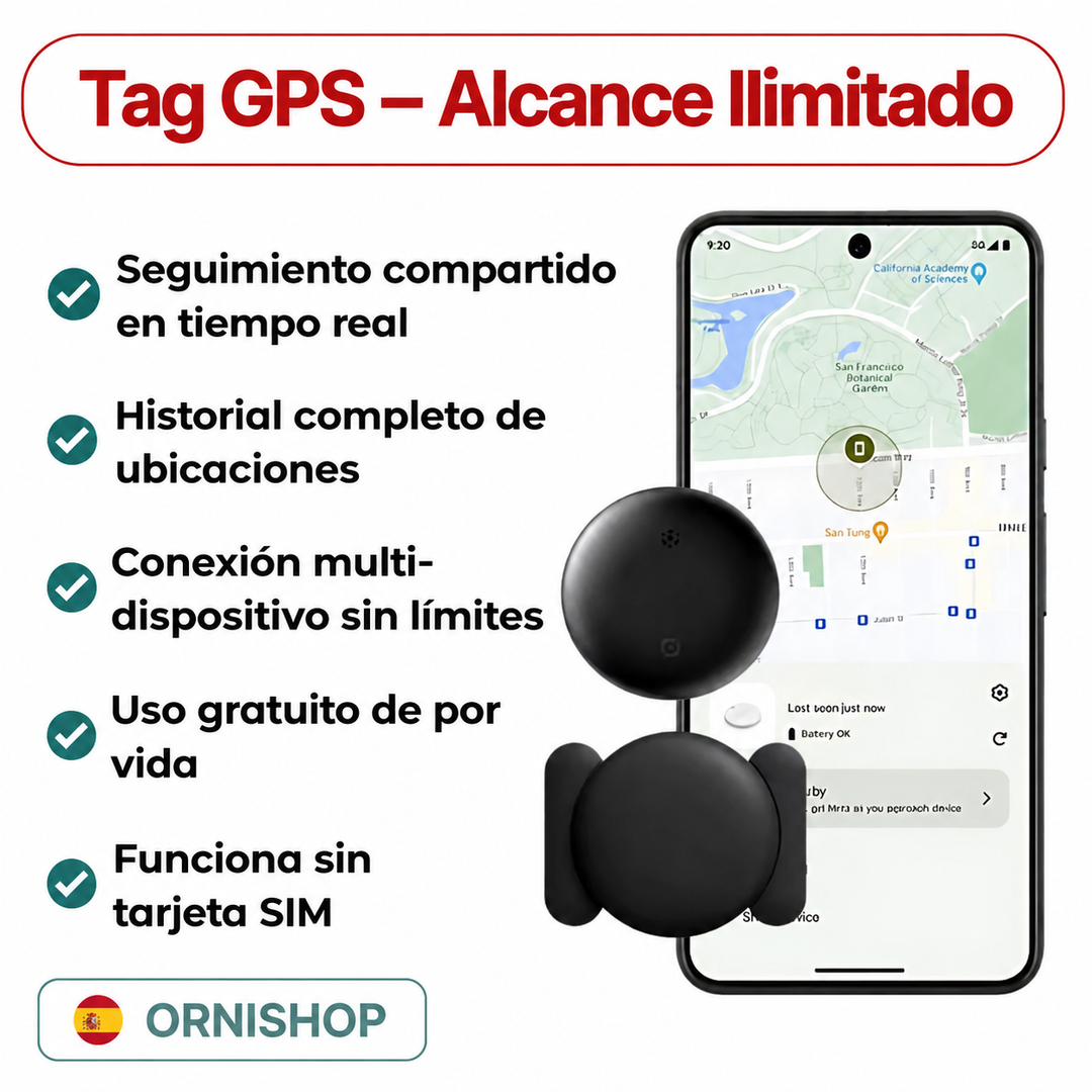 Rastreador GPS antirrobo sin cuotas mensuales. Localizador de seguridad para vehículos, coche, moto, bicicleta.