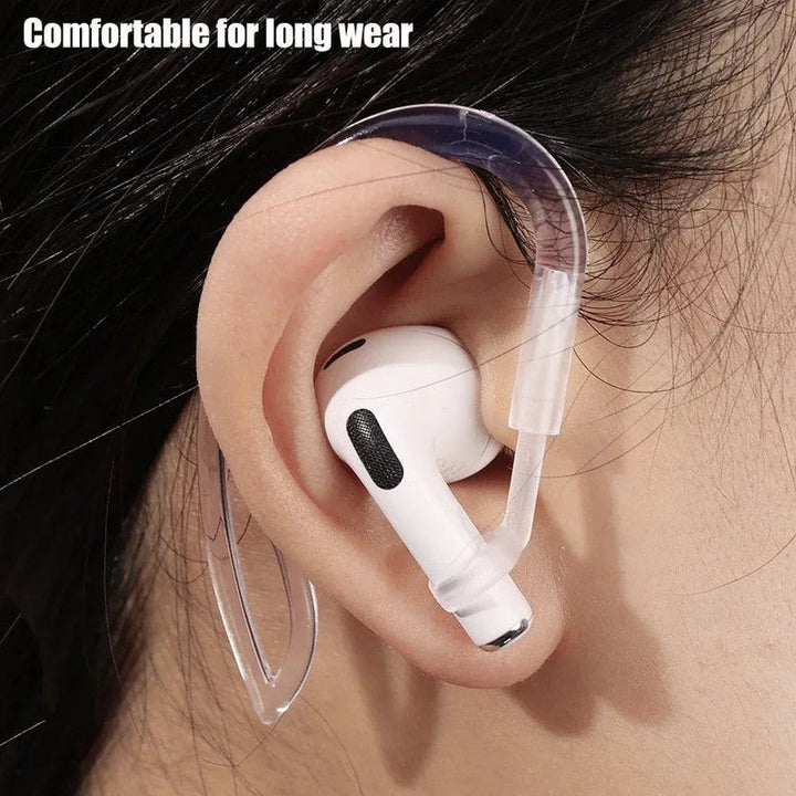 Accesorios deportivos ajustables para auriculares inalámbricos, máxima sujeción y comodidad.