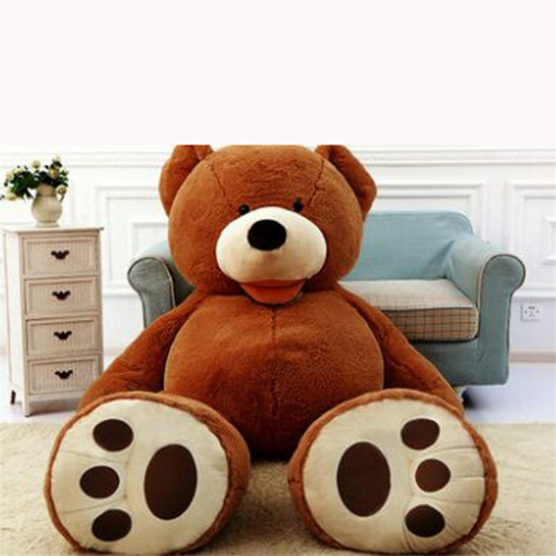 Decoración infantil: oso de peluche gigante XXL, juguete suave y adorable.