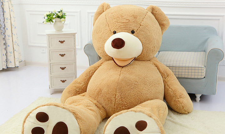 Gigante oso de peluche XXL, juguete suave y cómodo, regalo perfecto para niños.