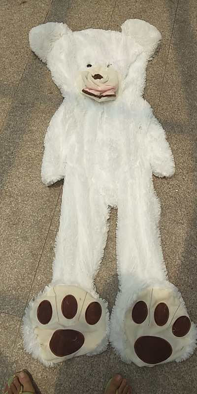 Enorme oso de peluche suave, muñeco XXL para abrazar, ideal como compañero.