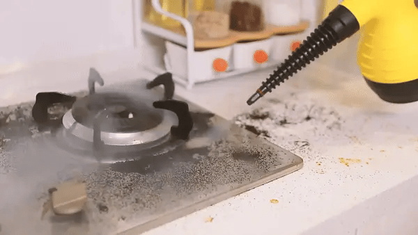 Limpiador a vapor multiusos con solo agua para una limpieza ecológica y sin químicos. Perfecto para alergias.
