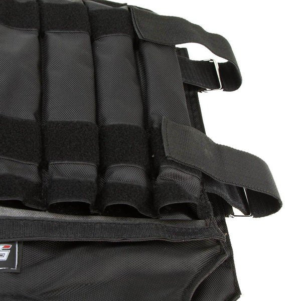 Chaleco lastrado de 20 kg para entrenamiento en casa. Aumenta la intensidad de tu ejercicio y musculación.
