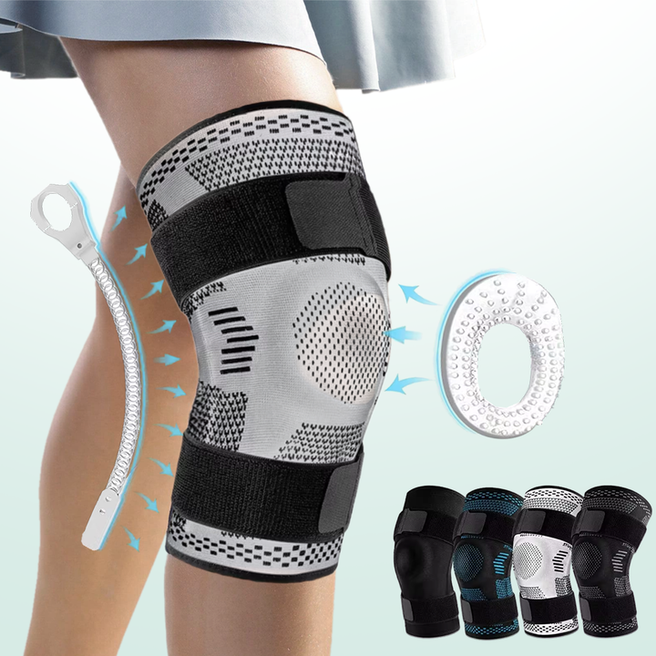 Soporte de rodilla para estilo de vida activo, maximiza la estabilidad y minimiza el dolor.