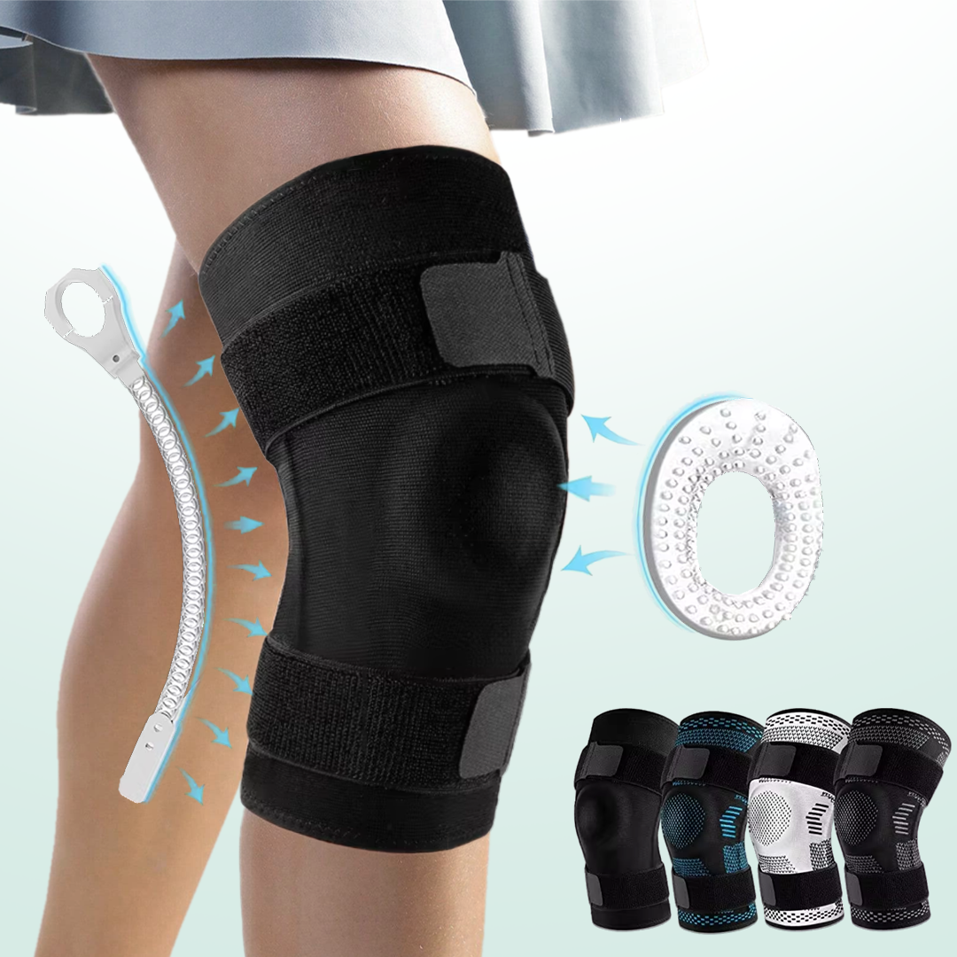 Rodillera cómoda para prevenir lesiones y mejorar la estabilidad, esencial para atletas y bienestar.