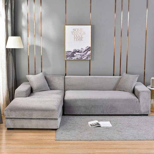 Funda elástica resistente para sofá, protección duradera y lavable para tu sala.