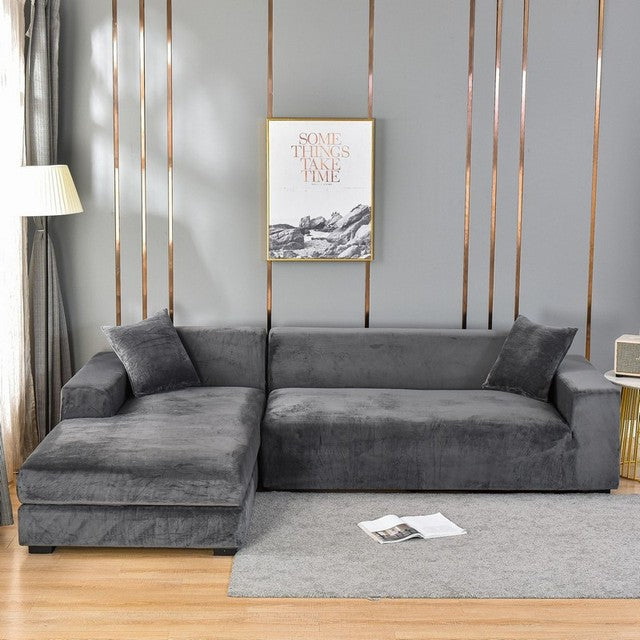 Funda protectora elástica para sofá, estilo moderno y duradero para tu sala.