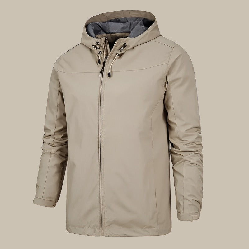 Abrigo cálido de invierno para hombre, ideal para actividades al aire libre, resistente al frío y viento.