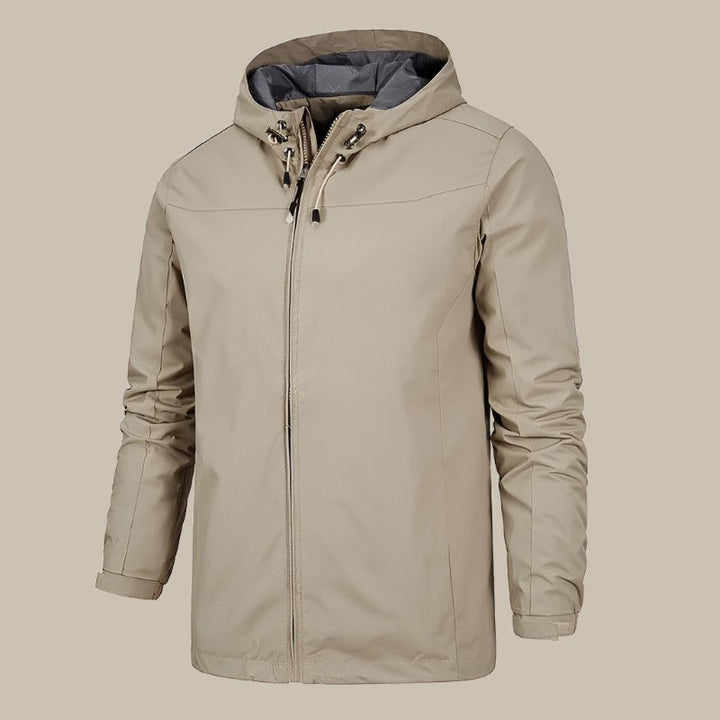 Abrigo cálido de invierno para hombre, ideal para actividades al aire libre, resistente al frío y viento.