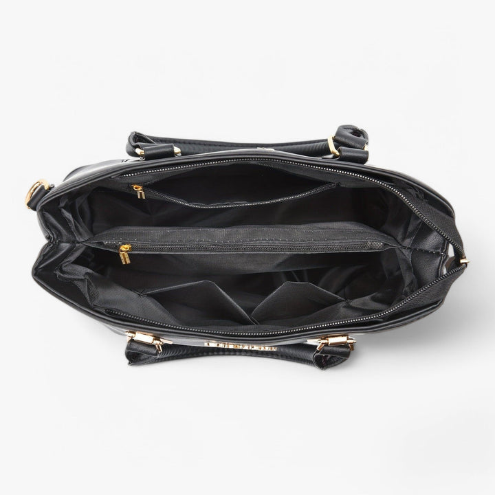 Bolso bandolera de polipiel para mujer, estilo moderno y práctico. Ideal para llevar tus esenciales con elegancia diaria.