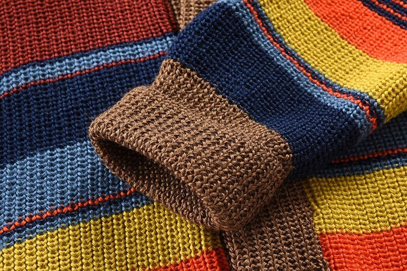 Ropa de hombre: jersey multicolor cómodo, con diseño original para destacar en cualquier ocasión.