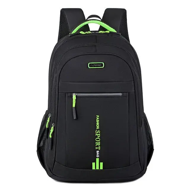 Mochila elegante impermeable para hombres. Ideal para oficina y uso diario con estilo.