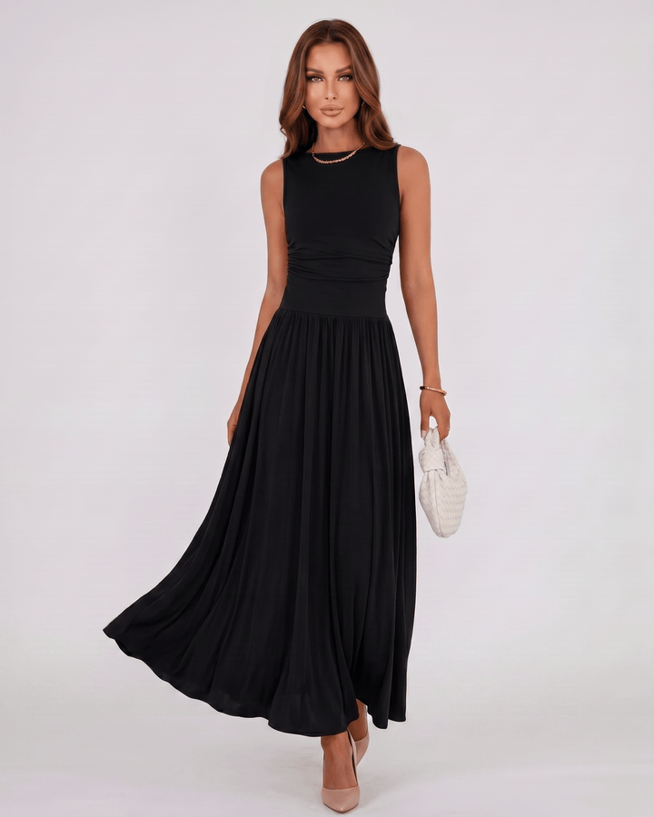 Vestido maxi Aurelia, ideal para un look veraniego elegante o un outfit casual chic.