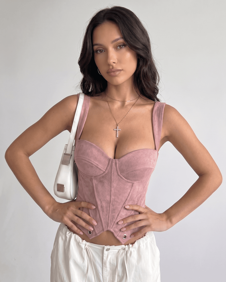Corset para mujer, elegante y versátil, moda moderna.