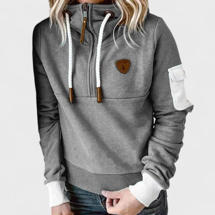 Suéter de felpa verde para mujer, abrigo de moda femenina, suave y versátil.