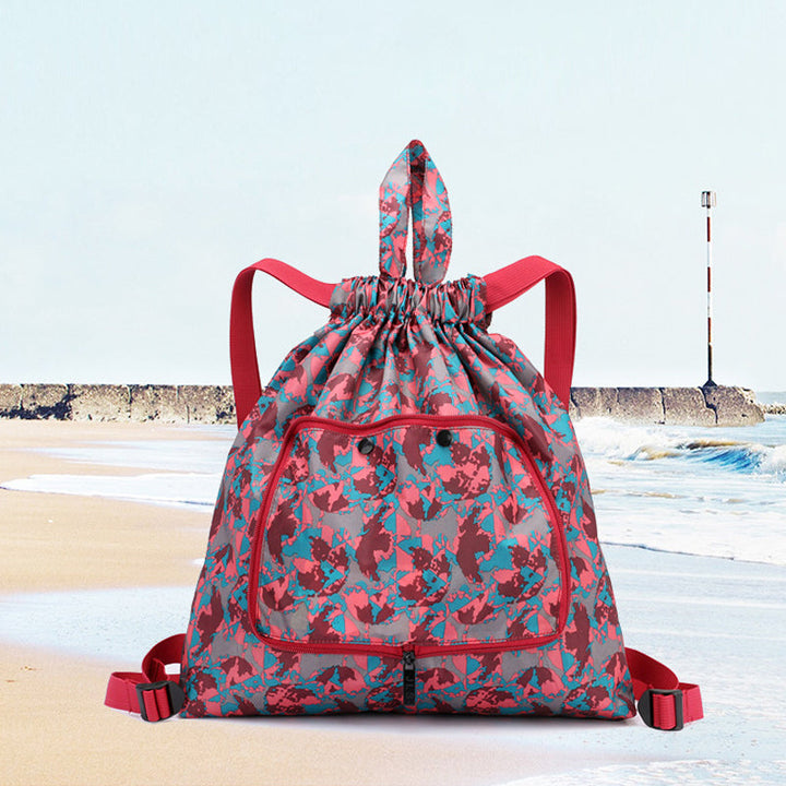 Mochila casual de nylon, plegable y muy ligera, para excursiones y aventuras.