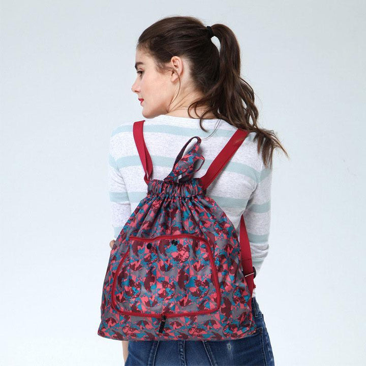 Mochila ligera e impermeable, plegable, para deportes al aire libre y aventura.