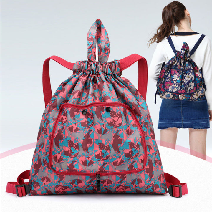 Mochila deportiva plegable, impermeable, ideal para correr o ir al gimnasio.