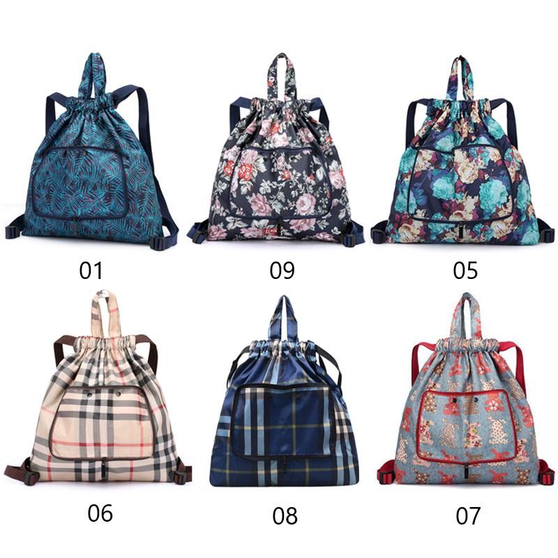 Mochila de nylon impermeable, plegable, unisex y ligera, para cualquier ocasión.