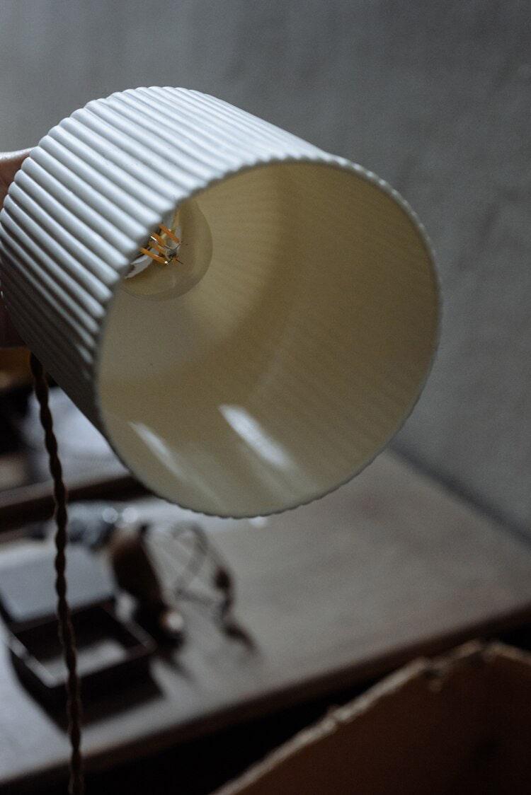 Cerámica y LED: lámpara colgante estilo japonés, iluminación de techo para decoración de interiores.