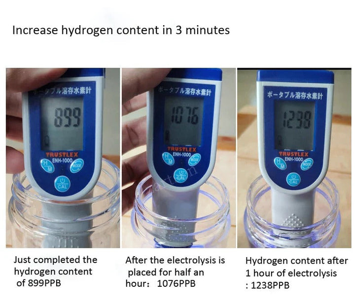 Dispensador de agua de hidrógeno purificador, optimiza tu bienestar con cada sorbo.