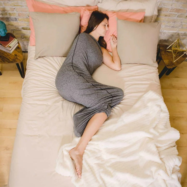 Manta envolvente suave para adultos, mejora el sueño y reduce la ansiedad eficazmente.