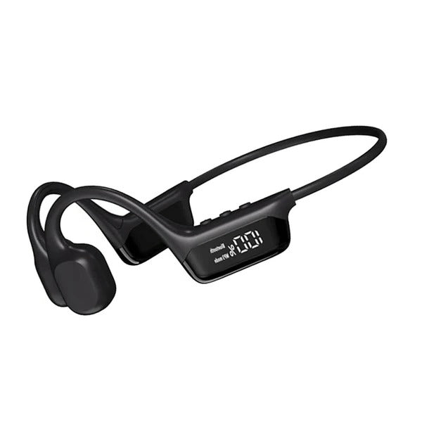 Auriculares de conducción ósea acuáticos para natación, con MP3 y Bluetooth. Ideales para deporte y ejercicio.