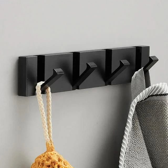 Elegante gancho de pared para entrada. Ahorra espacio, mantiene el orden del hogar.